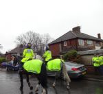 Salford City Stadium Police Takeover